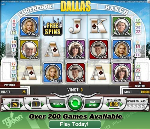 Play The Dallas Slot Game At MR. Green Online Casino Today